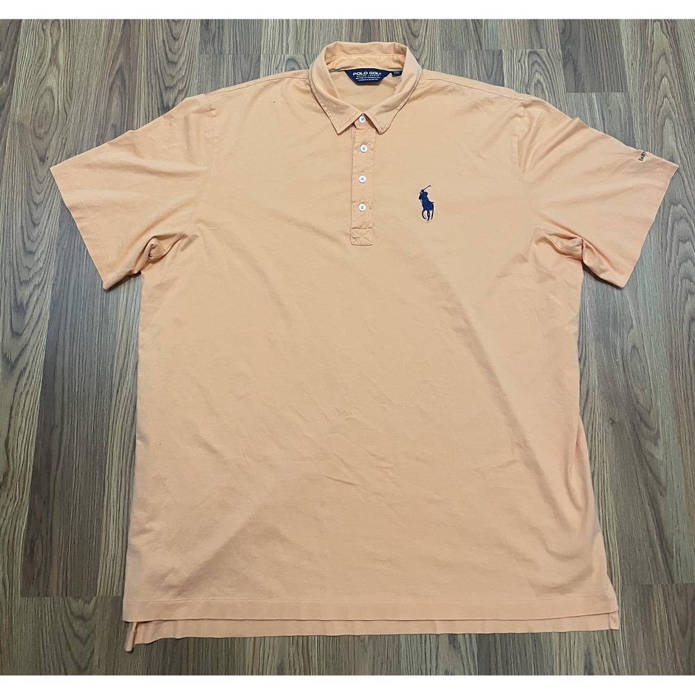 Polo Golf Ralph Lauren Polo Shirt Mens 2XL Big Pony Golf Orange Barton Creek